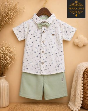 boys-shorts-shirt-bow-set